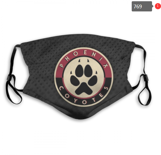 NHL Arizona Coyotes #6 Dust mask with filter